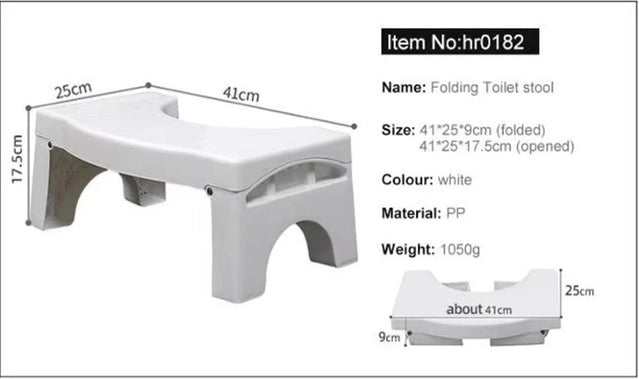 FOLDABLE TOILET STOOL ✨ Pack of - 1 ✨ LIMITED STOCK ✨ORDER NOW✨